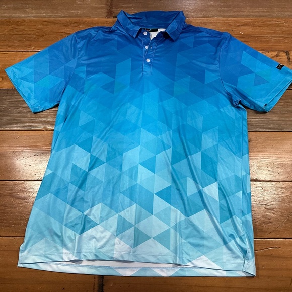 Yatta Golf Blue Men's Short-Sleeve Polo Size XL - Picture 1 of 3